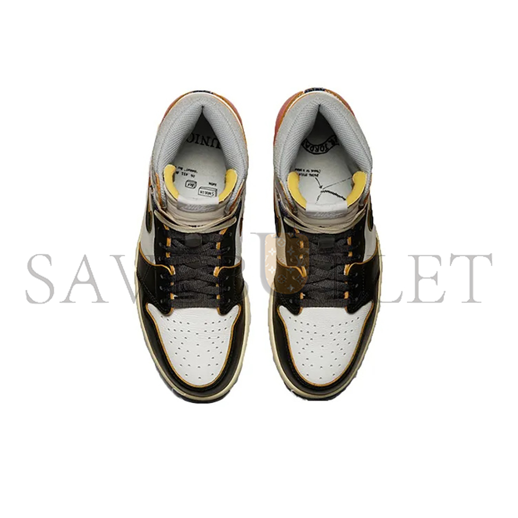 NIKE JORDAN 1 RETRO HIGH UNION LOS ANGELES BLACK TOE BV1300-106